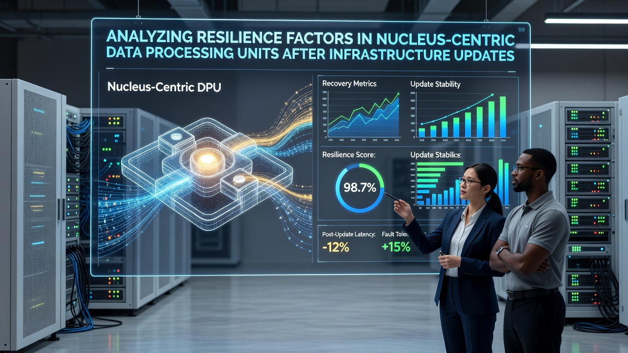 Analyzing Resilience Factors in Nucleus-Centric Data Processing Units After Infrastructure Updates